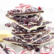 Candy Cane Chocolate Bark