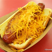 Walt's Chili-Cheese All-Beef Hot Dog