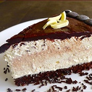 Vit Chokladmoussetarta