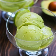 Avocado Sorbet