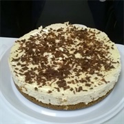 Pear and Amaretto Cheesecake