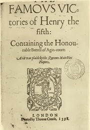 The Famous Victories of Henry V (Anonymous)