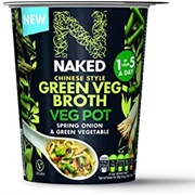 Naked Chinese Style Green Veg Broth