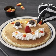 IHOP Scary Face Pancakes