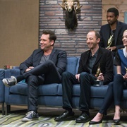 14. Dane Cook Wears a Black Blazer & Tailored Pants