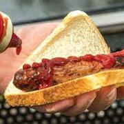 Sausage and White Bread