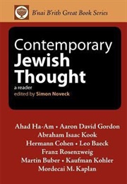 Contemporary Jewish Thought (Simon Noveck)