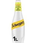 Schweppes Slimline Tonic Water With Lemon Zest