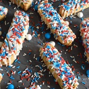 Red White and Blue Biscotti