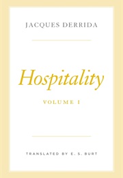 Hospitality, Volume I (Jacques Derrida)