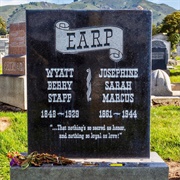 Wyatt Earp's Grave