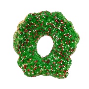 Harvest Bakery Christmas Wreath Sugar Cookie
