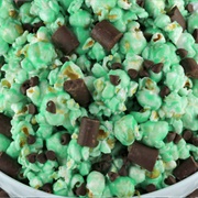 Chocolate Mint Popcorn