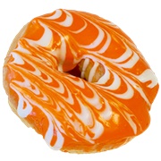 Amy's Donuts Orange Creamsicle Donut
