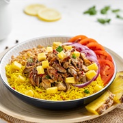 Jerk Chicken Shawarma Bowl