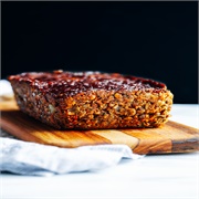 Mushroom & Lentil Nut Roast