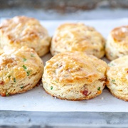 Bacon, Cheddar and Scallion Biscuits