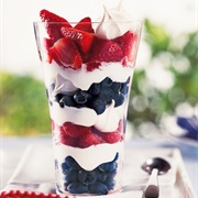 Red, White, and Blue (Powsicle) Parfait