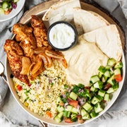 Chicken Shawarma Plate