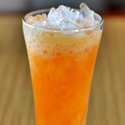 Tangerine Bubble Tea