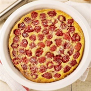 Raspberry Clafoutis