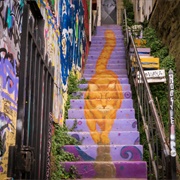Staircases of Valparaiso, Chile