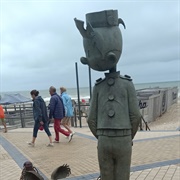 Statue Robbedoes, Middelkerke