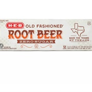 H-E-B Old Fashioned Root Beer Zero Sugar