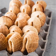 Waffle Cone Fortune Cookie