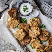 Mushroom Fritters