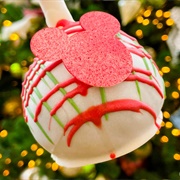 Happy Holidays Cake Pop