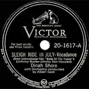 Sleigh Ride in July - Dinah Shore