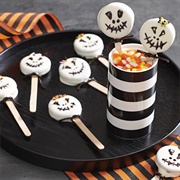 Oreo Halloween Skull Pops