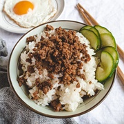 Minced Pork Rice (Taiwan)