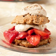 Strawberry Cinnamon Shortcake Sandwich