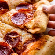 Double Cheese and Pepperoni Stuffed Crust Pizza