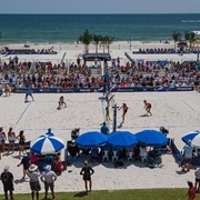 Attend Beach Volleyball Tournament