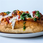 Sausage Meatball Sandwich