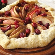 Apple Cranberry Galette