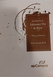 Introduction to Substance Use and Abuse (Rick Csiernik)