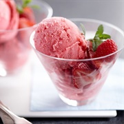 Strawberry Rasperry Ice Cream