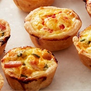 Mini Ham and Cheese Quiche
