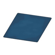 Simple Medium Blue Mat