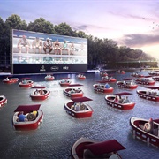 Le Cinéma Sur L'eau Floating Cinema