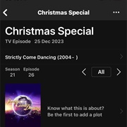 Strictly Come Dancing Christmas Special