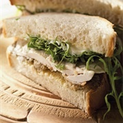 Chicken Stuffing Sandwich