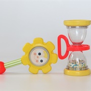 Fisher Price Sunflower, Hourglass Rattles