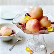 Poached Nectarine
