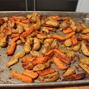 Roasted Potatoes Carrots