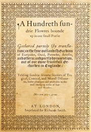 A Hundred Sundry Flowers (George Gascoigne)